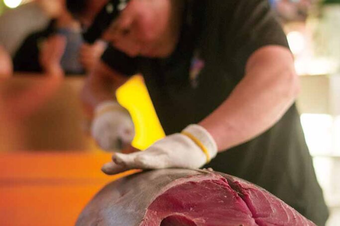 Tuna Cutting Show Tuna Cutting Show