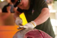 Tuna Cutting Show